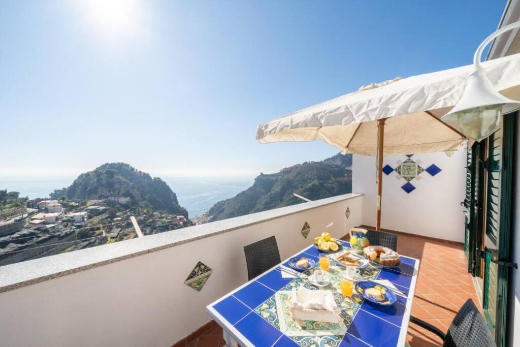 Terrazza Belvedere A Pontone - Amalfi Coast ภายนอก รูปภาพ