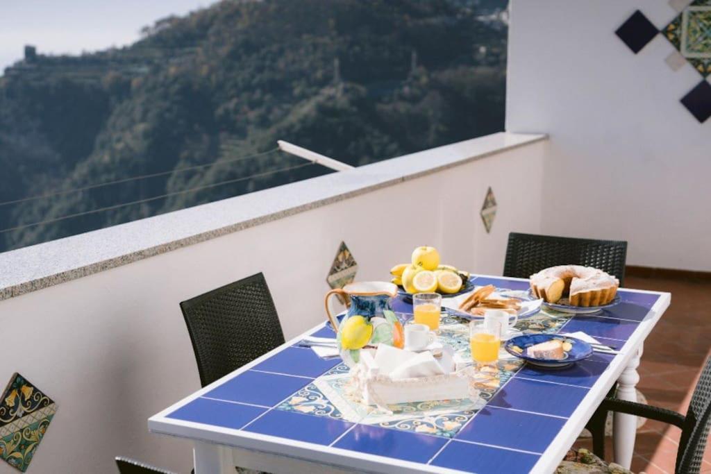 Terrazza Belvedere A Pontone - Amalfi Coast ภายนอก รูปภาพ