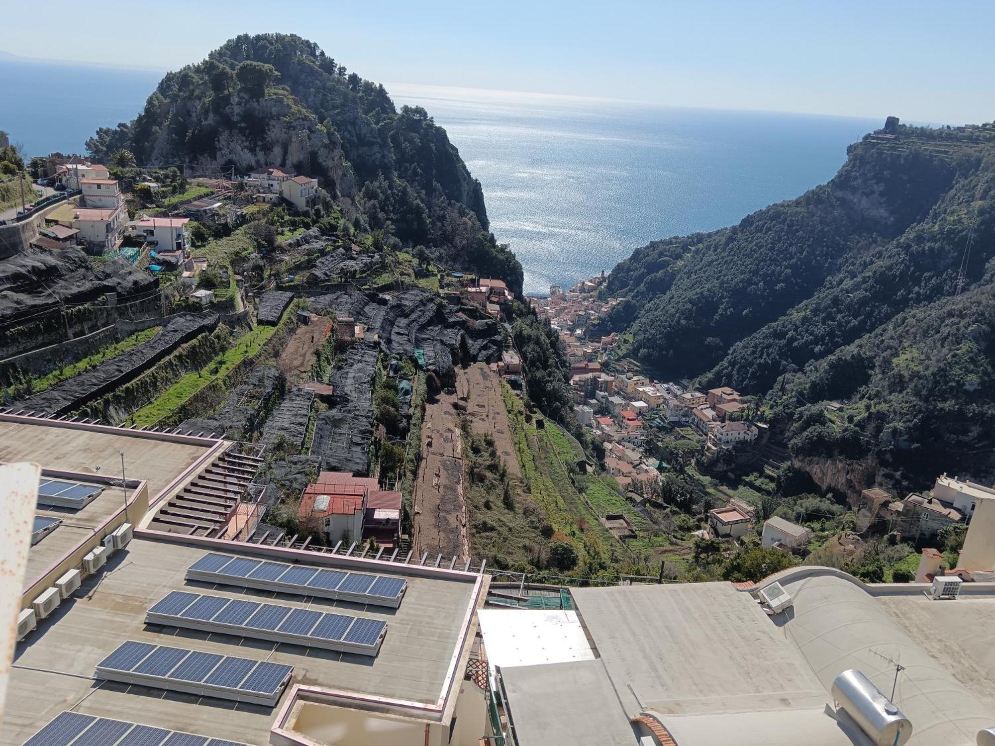 Terrazza Belvedere A Pontone - Amalfi Coast ภายนอก รูปภาพ